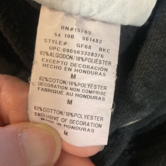 Champion reverse weave black hoodie - Picture 4 of 4